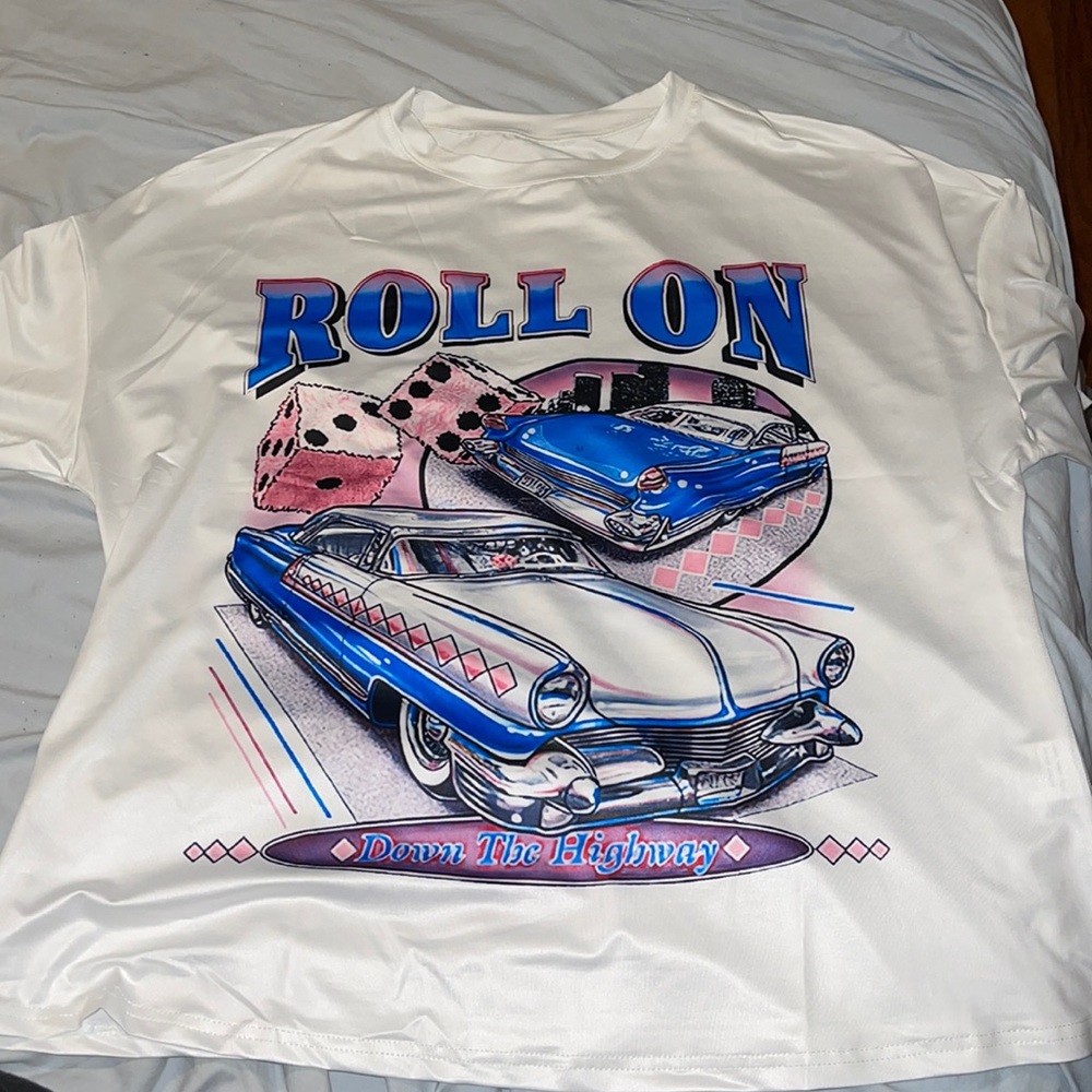 Roll on t shirt. New never worn before